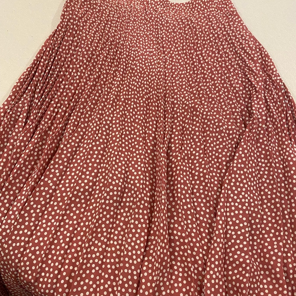 Max Studio Dot Midi Skirt